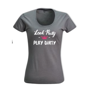 GREY SHIRT - LOOK PRETTY